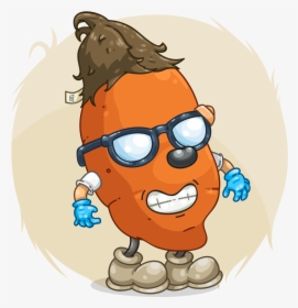 Buckeye"s Baked Potato - Sweet Potato Cartoon, HD Png Download, Free Download