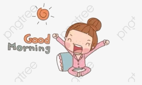 Pretty Girl I Commercial - Good Morning With Cartoons, HD Png Download, Free Download