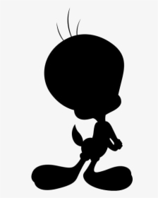 Baby Tweety Bird Png Transparent Images - Silhouette Tweety, Png Download, Free Download