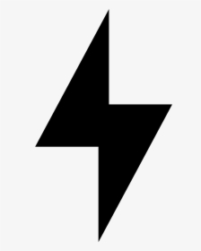 Lightning Bolt Icon Free Download Png And Vector - Triangle, Transparent Png, Free Download