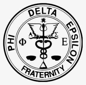 Transparent Delta Symbol Png - Phi Delta Epsilon Logo, Png Download, Free Download