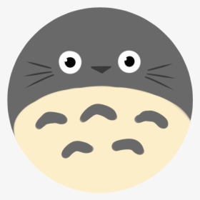 Transparent Totoro Icon Png - Totoro No Face Png, Png Download, Free Download