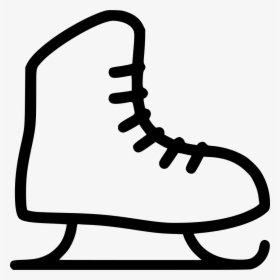 Christmas Ice Skate - Ice Skating Icon Icon, HD Png Download, Free Download