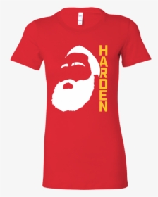 Harden Beard Outline Women"s T Shirt"  Data Large Image="//cdn, HD Png Download, Free Download