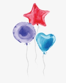 Painting Party Balloon Design - Balloon Paint Png, Transparent Png, Free Download