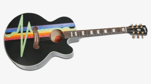 Dark Side Of The Moon Gibson Acoustic By Kantor Guitars - Moon Acoustic Guitars, HD Png Download, Free Download
