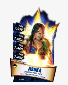 Transparent Asuka Wwe Png - Wwe Supercard Alexa Bliss, Png Download, Free Download