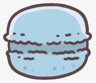 Kawaii Cute Pastel Macaron Blue Food Sweet Candy Food - Transparent Pastel Cute Stickers, HD Png Download, Free Download