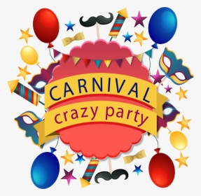 Transparent Carnival Clip Art - Carnival Party Clip Art, HD Png Download, Free Download