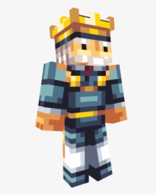 Minecraft King Of Hearts Png Skin, Transparent Png, Free Download