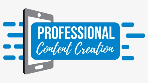 Professional Content Creation - Content Creation, HD Png Download, Free Download