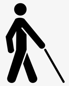 Clip Art Blind Person, HD Png Download, Free Download