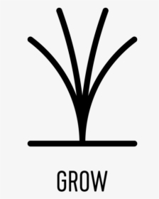 Icon 2 Grow Black, HD Png Download, Free Download