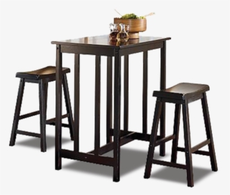 Pub And Gathering Tables - Tall Table With 4 Stools, HD Png Download, Free Download