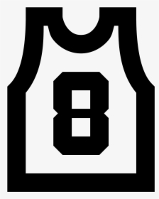 Jersey Vector Clipart Basketball - Icone Maillot Basket, HD Png Download, Free Download