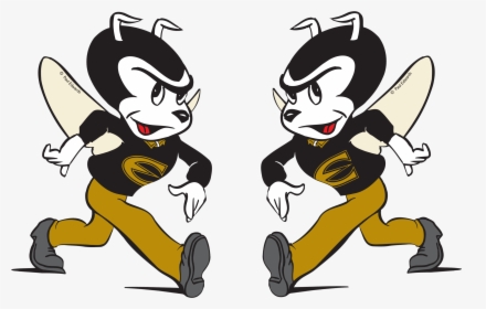 The Official University Mascot Is Corky The Hornet - Corky Emporia State University, HD Png Download, Free Download