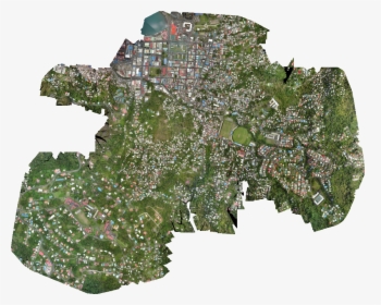 Castries Drone Imagery - Map, HD Png Download, Free Download