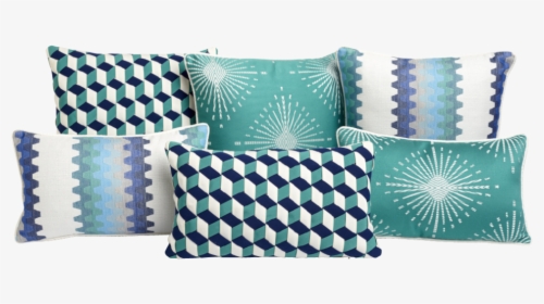 Picture Of A Group Of Outdoor Decorative Pillows - Pile Of Cushions Transparent, HD Png Download, Free Download