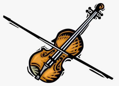 Vector Illustration Of Violin Or Fiddle Stringed Musical - Clipart Performing Arts Gif, HD Png Download, Free Download
