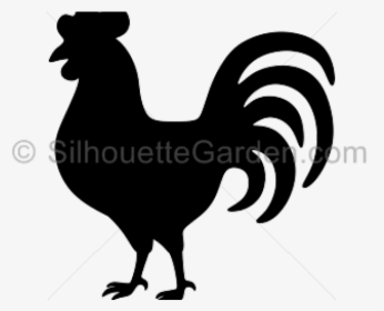 Rooster Silhouette Cliparts - Pumpkin Carving With Chicken, HD Png Download, Free Download