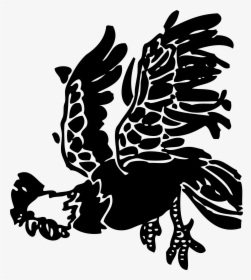 Leaping Rooster Clip Arts - Rooster, HD Png Download, Free Download