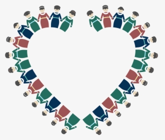 Women Holding Hands Heart - Women Holding Hands Clipart, HD Png Download, Free Download