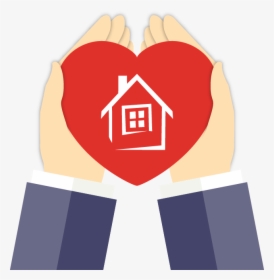 Homeowners Hub Heart Hands Free Home Energy Audit - Appliance Logo With Heart, HD Png Download, Free Download