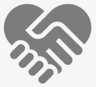 Heart Logo - Heart Handshake Icon, HD Png Download, Free Download