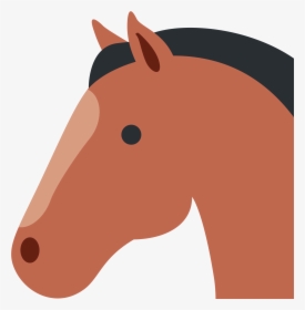 Twitter Horse Emoji, HD Png Download, Free Download