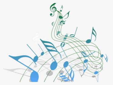 Transparent Musiknoten Clipart - Blue Musical Notes Transparent, HD Png Download, Free Download