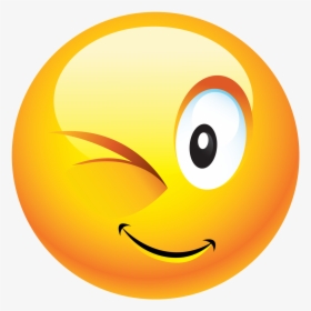 Emoticon Smiley Wink Clip Art - Smiles For Whatsapp Dp, HD Png Download, Free Download