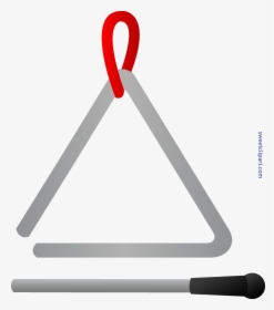 Instruments Clip Art - Instrument Triangle Clip Art, HD Png Download, Free Download