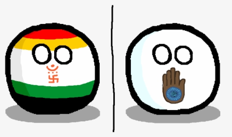 The Two Jainismballs - Countryball Bosnia And Herzegovina, HD Png Download, Free Download