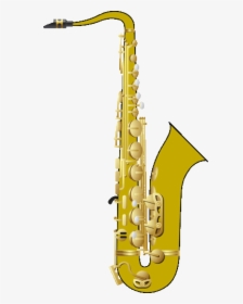 Saxophone Clip Art/ Alto Saxophone Illustration/ Saxophone - Musical Instruments, HD Png Download, Free Download