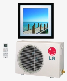 Heat Pump - Lg Air Conditioner Outdoor Unit, HD Png Download, Free Download