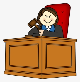 Clip Art Clipart Of Court - Courtroom Clipart, HD Png Download, Free Download