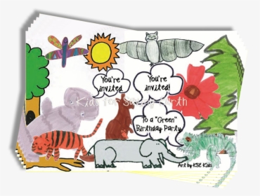 Transparent You"re Invited Birthday Clipart - Save Animals To Save Earth, HD Png Download, Free Download