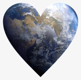#heart #earth - Earth Love Heart Transparent Background, HD Png Download, Free Download