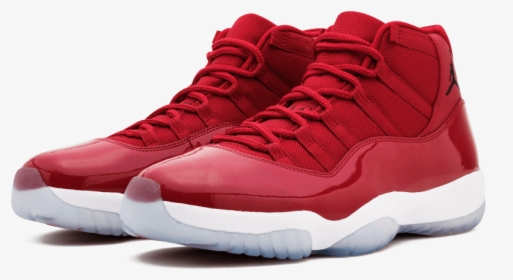 Air Jordan 11 "win Like - Jordan 11 Red Transparent, HD Png Download, Free Download