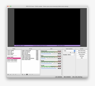 Macbook Pro 2016 Streaming Obs Settings, HD Png Download, Free Download