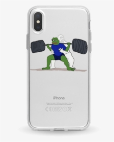 Weightlifting Wojak Pepe - Iphone, HD Png Download, Free Download