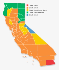 California 5 Climate Zones, HD Png Download, Free Download