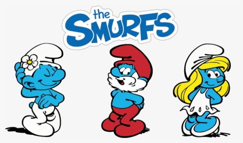 Tv Shows Clipart Gambar - Smurf Characters Png Cartoon, Transparent Png, Free Download