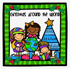Free Christmas Around The World Clipart - Clip Art Christmas World, HD Png Download, Free Download