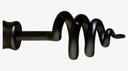Iron Curtain Pole Finial Twist - Dumbbell, HD Png Download, Free Download