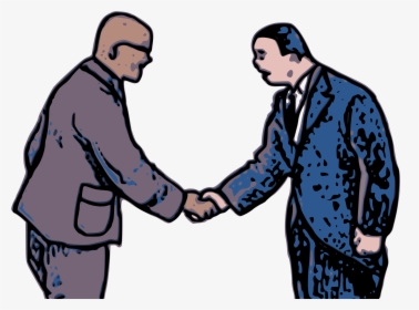 Shaking Clipart Greeting Guest - Clip Art Shake Hands, HD Png Download, Free Download