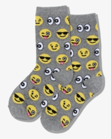 Kid"s Emoji Crew Socks"  Class="slick Lazy Image Js - Sock, HD Png Download, Free Download