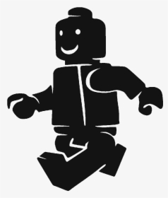 Lego Man Black And White, HD Png Download, Free Download