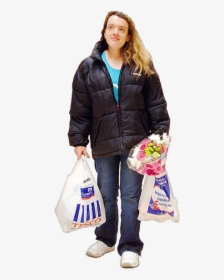 Thumb Image - Person With Groceries Png, Transparent Png, Free Download
