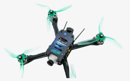 Qav-skitzo Dark Matter Fpv Freestyle Quadcopter - Helicopter Rotor, HD Png Download, Free Download